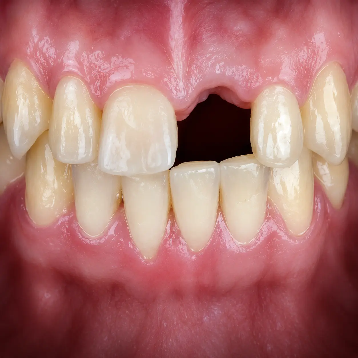 Before – Single Tooth Implant
